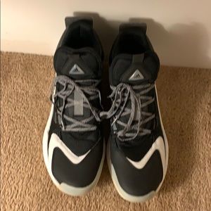 Adidas Pro Boost Mid Shoes (Black/White)